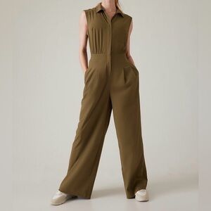 Athleta Brooklyn Heights Wide Leg Jumpsuit NWT